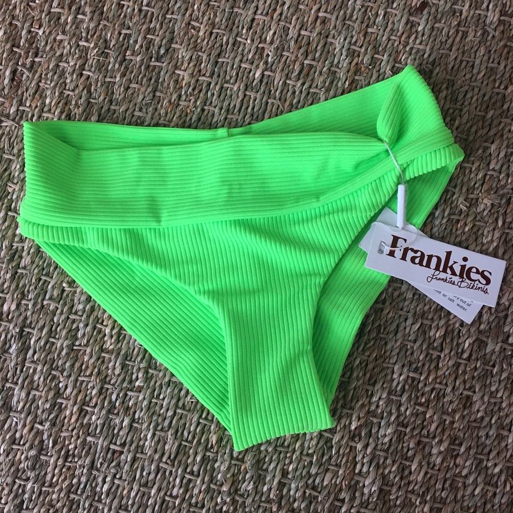 Frankie’s Gavin cheeky bottom in acid / neon green